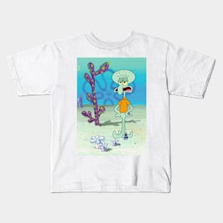 Squidward Kids T-Shirt